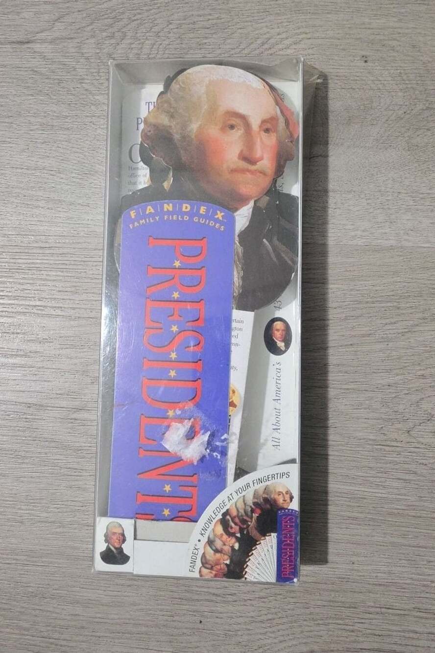 Presidents Fandex Family Field Guides Workman Publishing